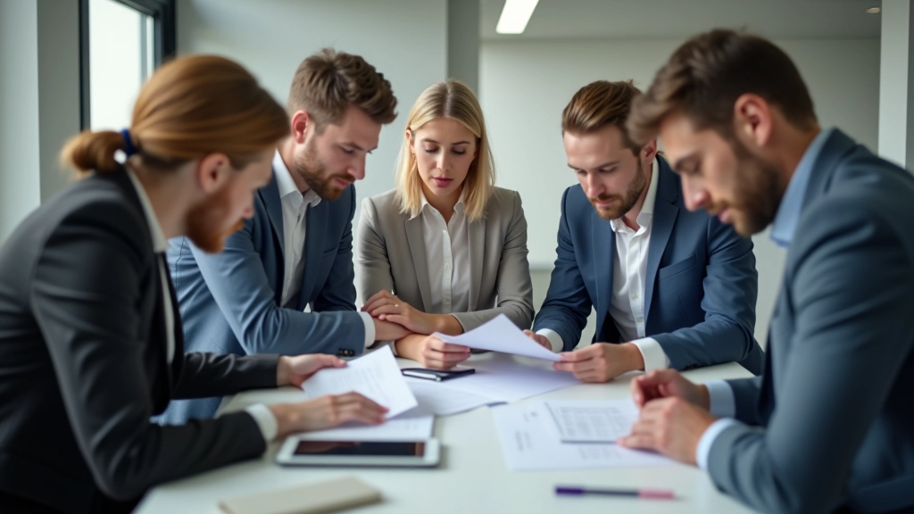 Tým profesionálů z MzdaJasně s.r.o. pracující s výplatními páskami